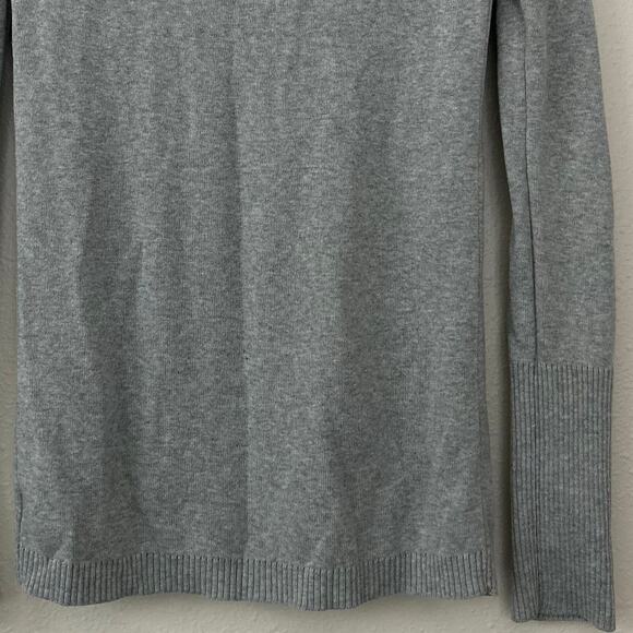 Vintage Aeropostale Henley knit sweater slim fitted tunic scoop neck Y2K retro L - Picture 8 of 9